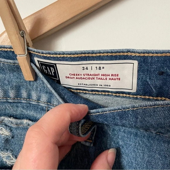 GAP  Cheeky Straight High Rise Jeans - Picture 7 of 7
